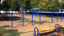 Площадка для воркаута в городе Оренбург №4200 Средняя Советская фото